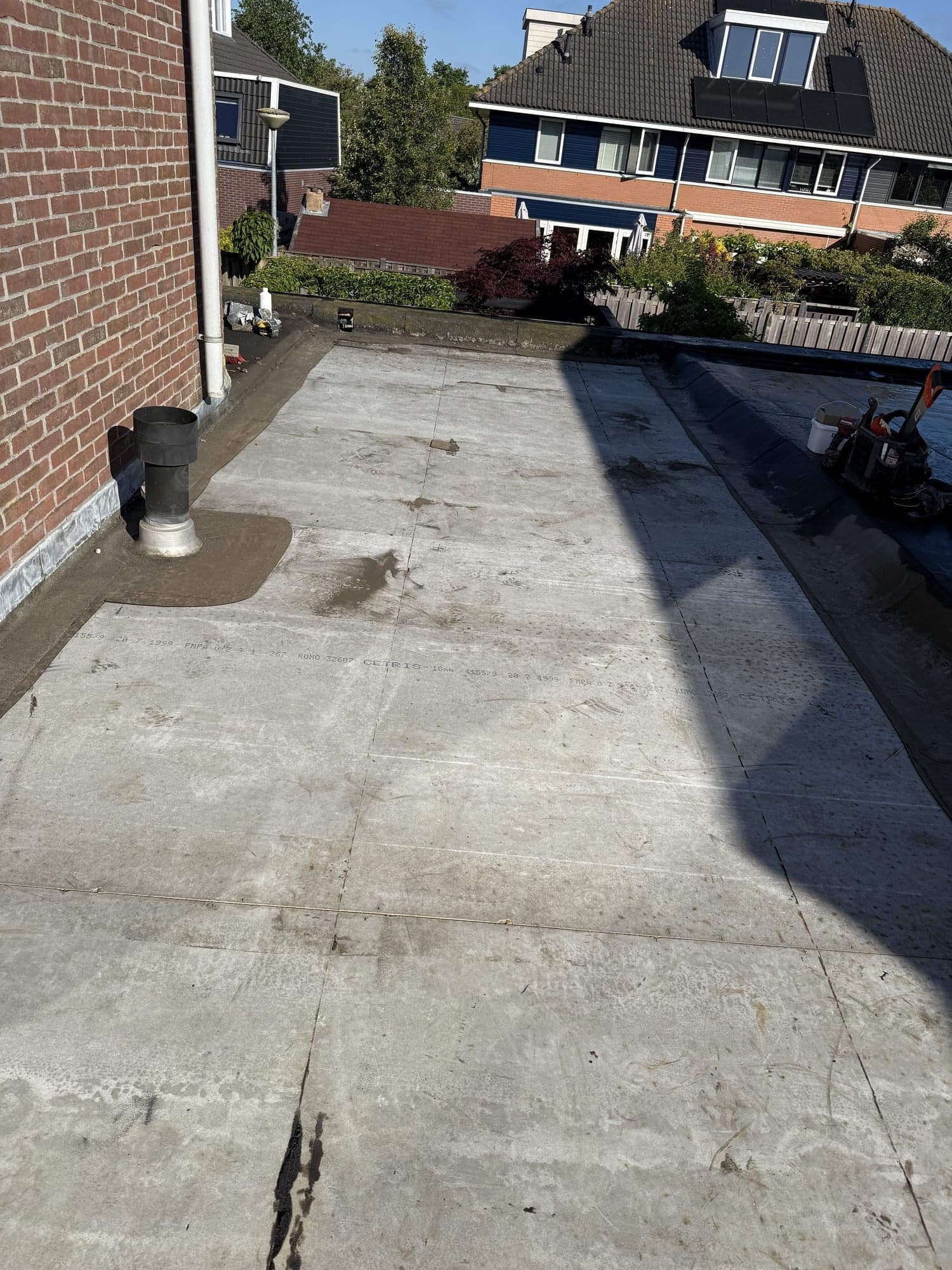 Bitumen garagedak Kleis Uitgeest