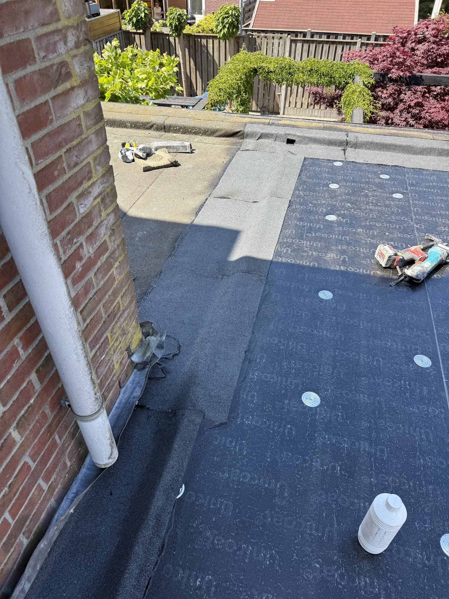 Bitumen garagedak Kleis Uitgeest