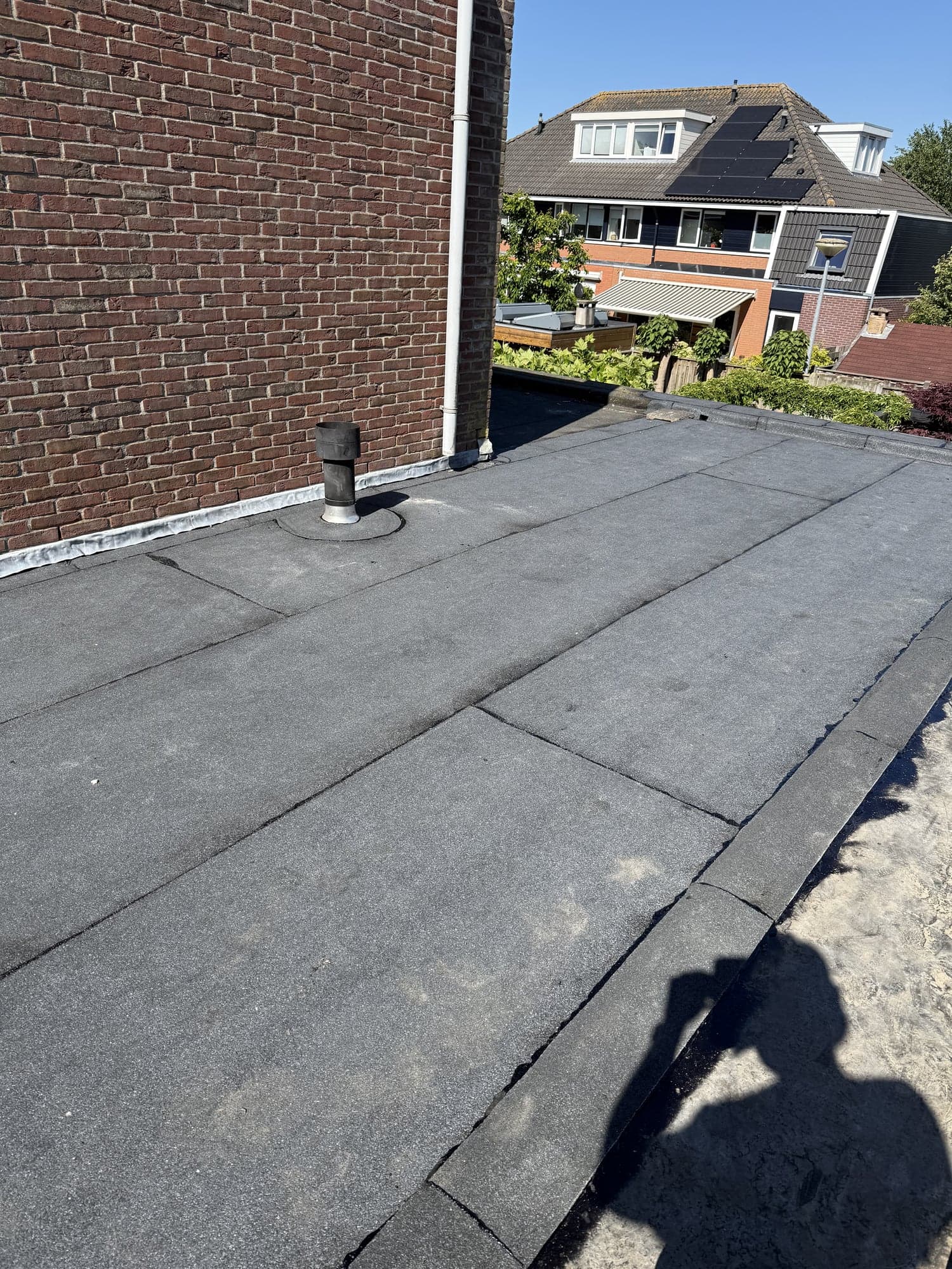 Bitumen garagedak Kleis Uitgeest